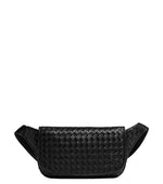Black Veneto Large Belt Bag 1