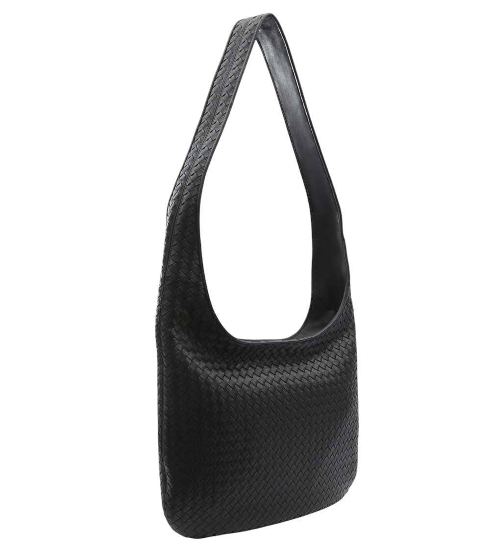 Black Veneto Large Crossbody Bag 2