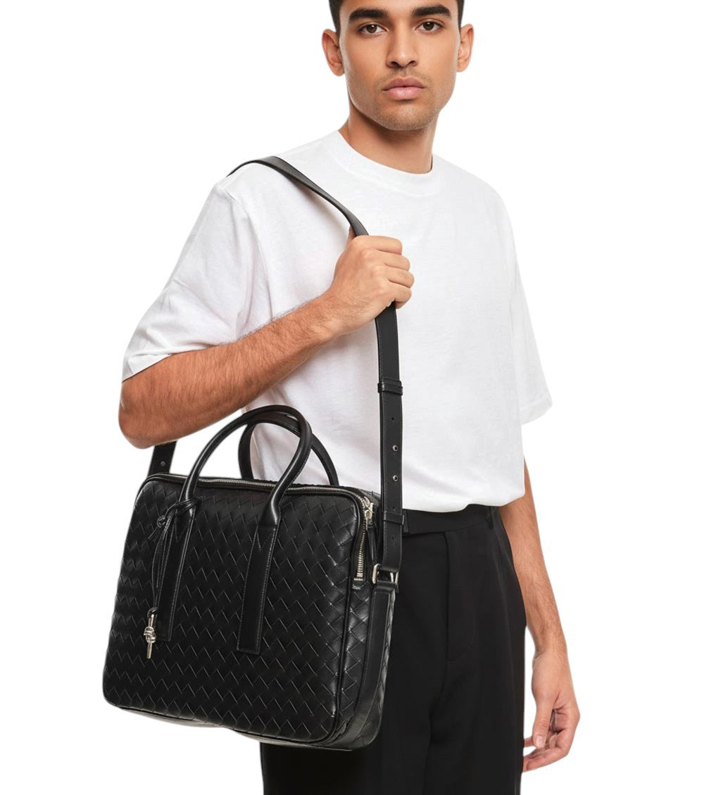 Black Getaway Large Briefcase Bag 5