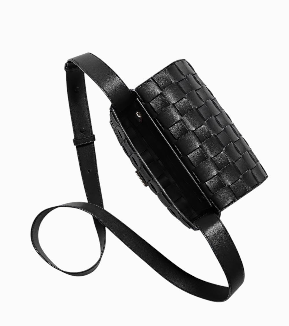 Black Orto Small Messenger Bag 4