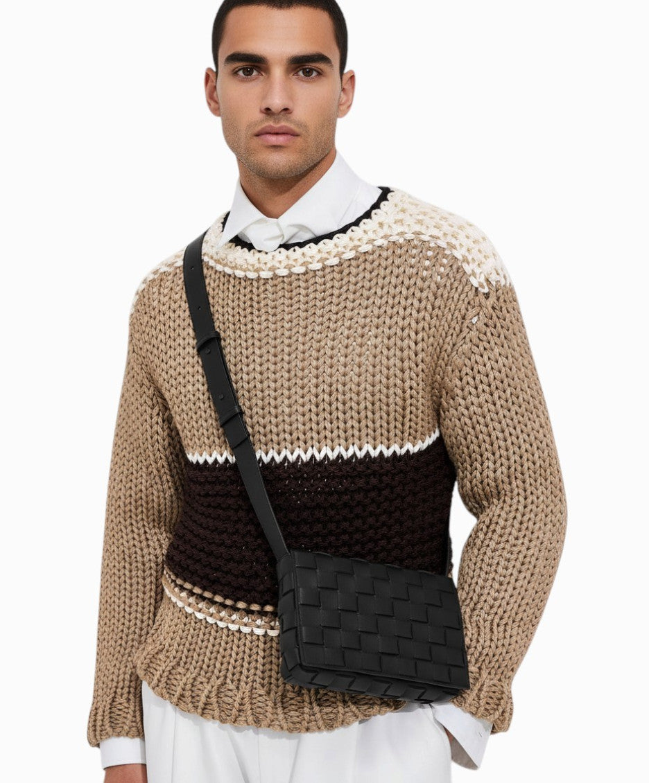 Black Orto Small Messenger Bag 5