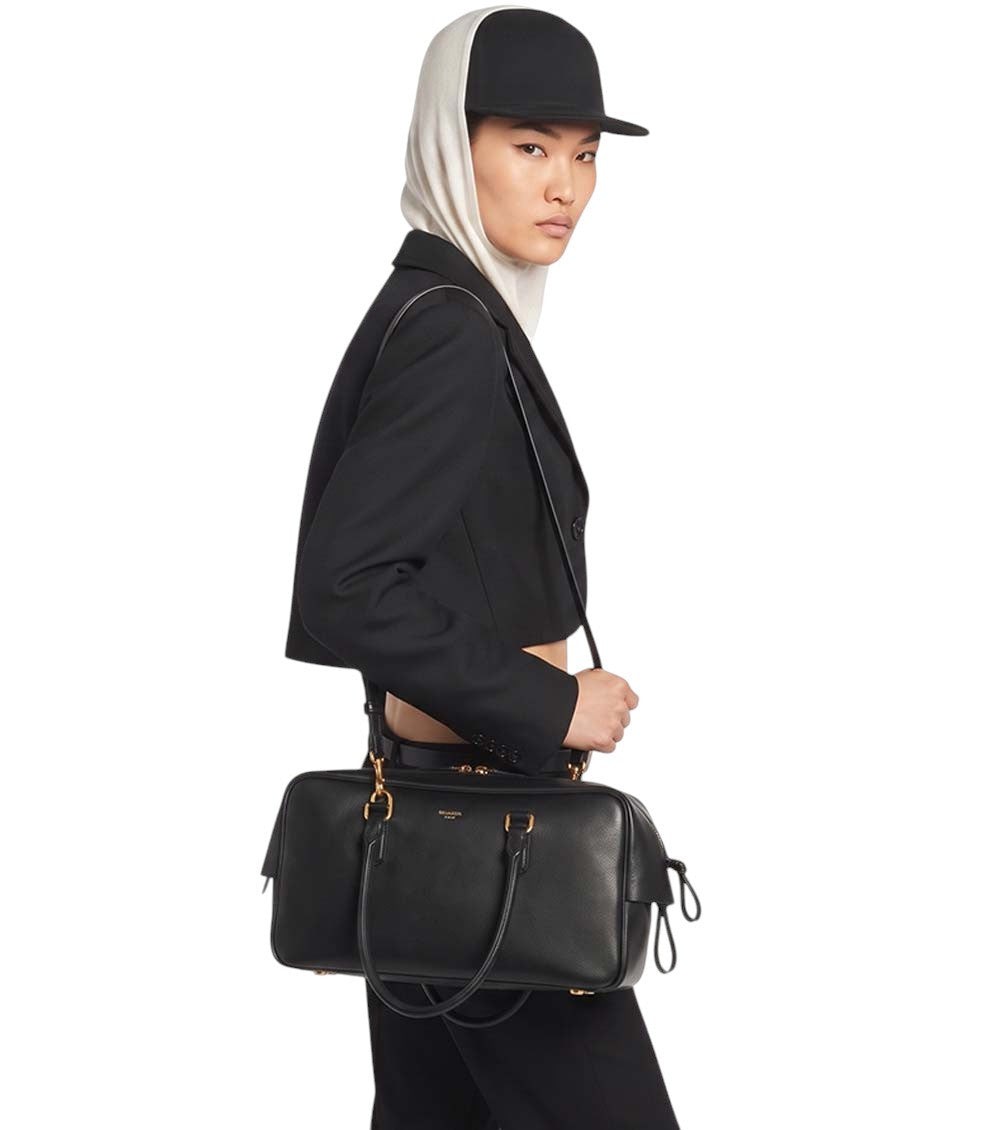 Black Le 7 Medium Duffle Bag 6