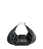 Black Pamela Medium Shoulder Bag 1