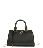 Black VLogo Signature Mini Satchel 1