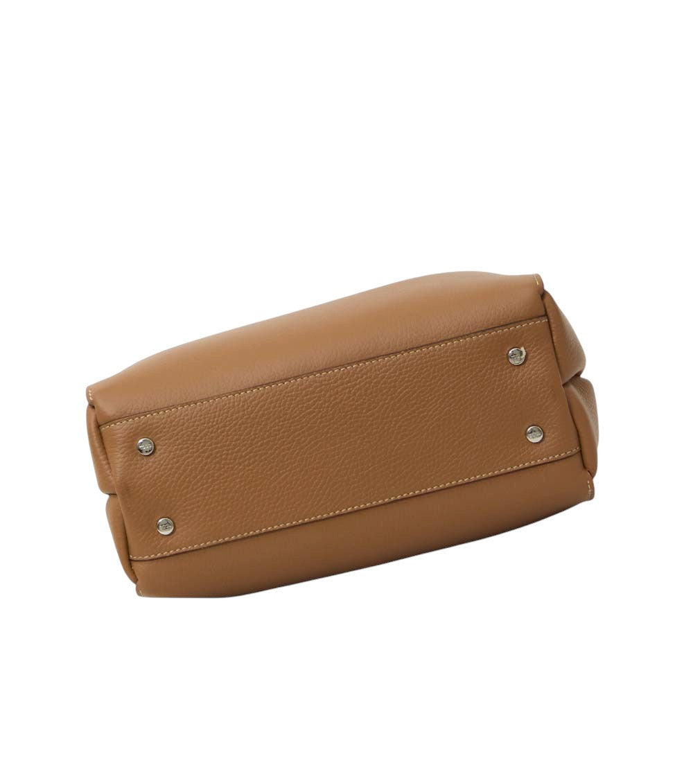 Brown T Timeless Mini Tote 3