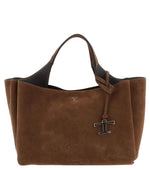 Dark Brown T Timeless Mini Tote 1