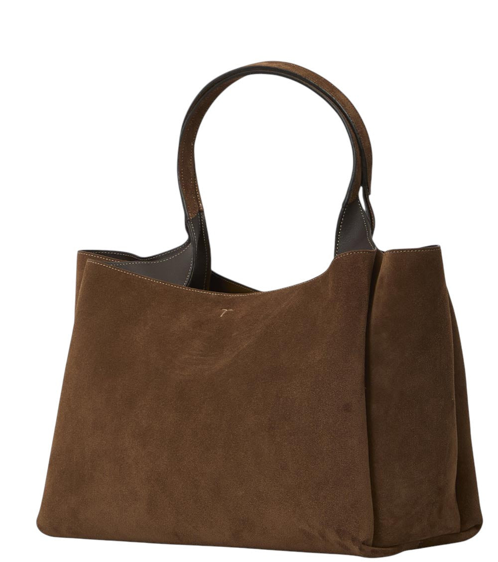 Brown T Timeless Medium Tote 2