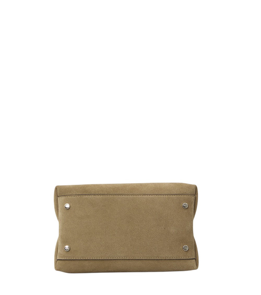 Beige T Timeless Micro Tote 3