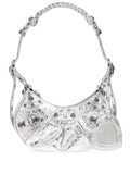 Silver Le Cagole XS shoulder bag 1