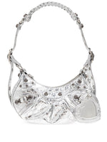 Silver Le Cagole XS shoulder bag 1