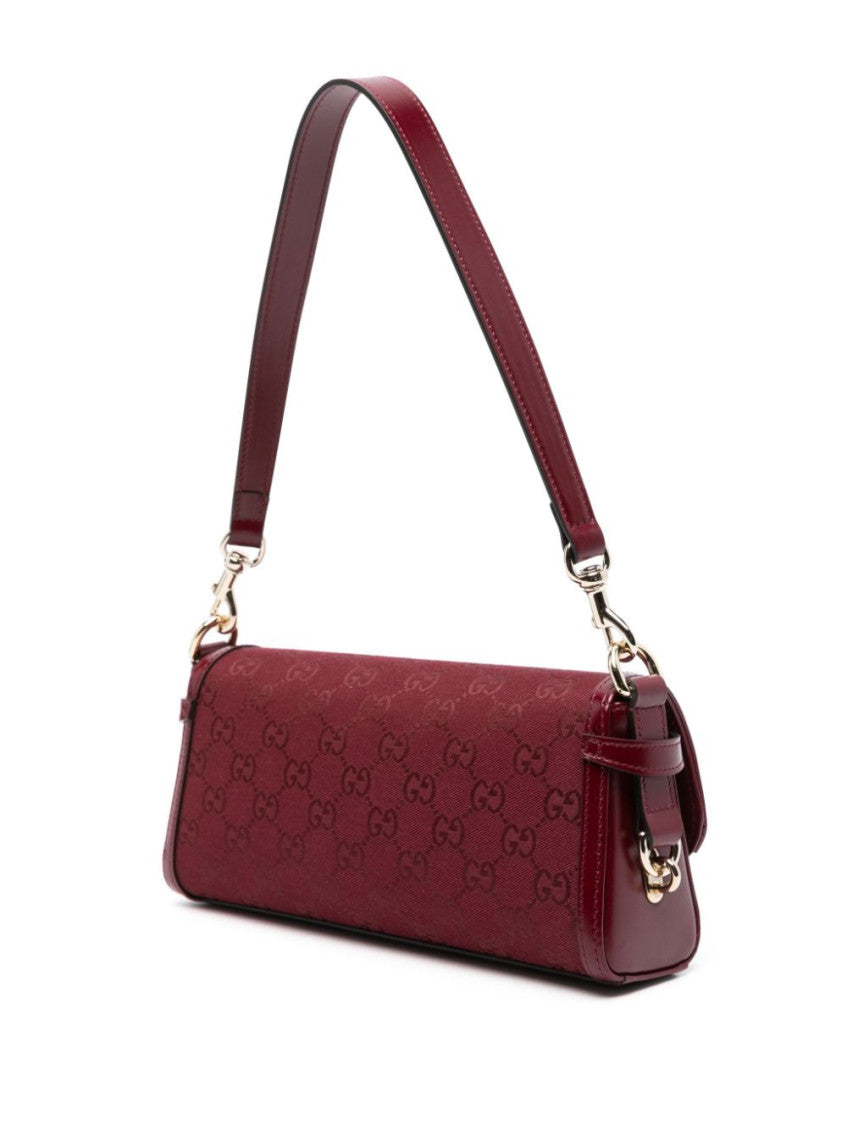 Burgundy Luce small shoulder bag 2