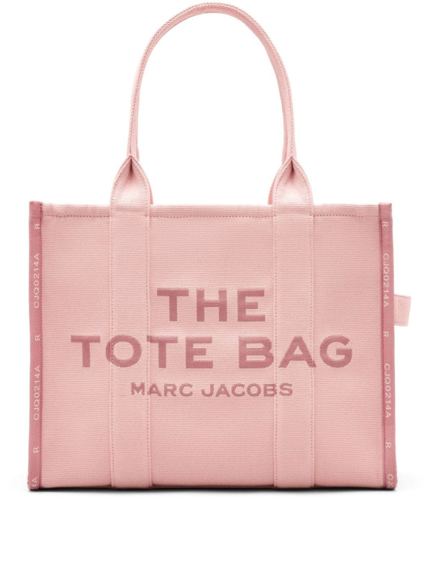 Light Pink The Large Jacquard tote 1