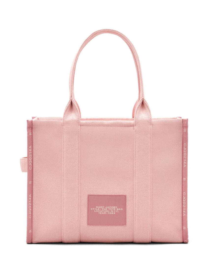 Light Pink The Large Jacquard tote 4
