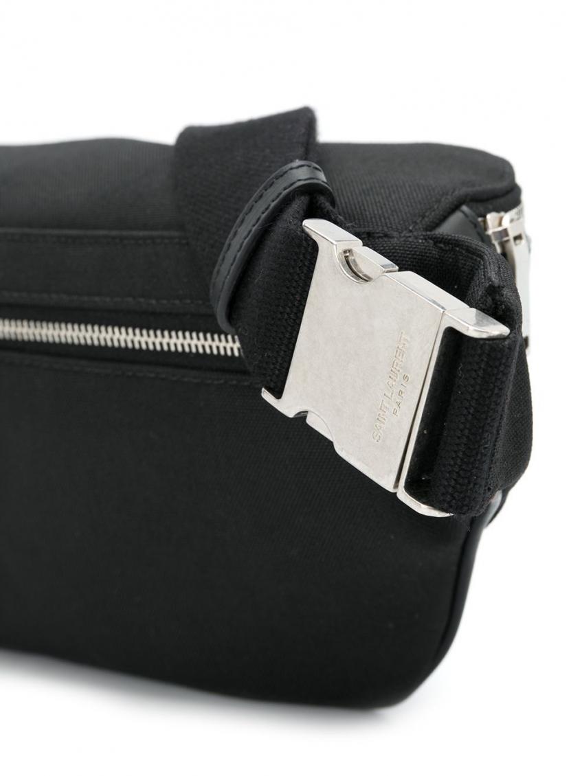 Black Monogram Crossbody Bag 5