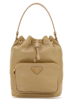 Brown Logo Bucket Bag 1