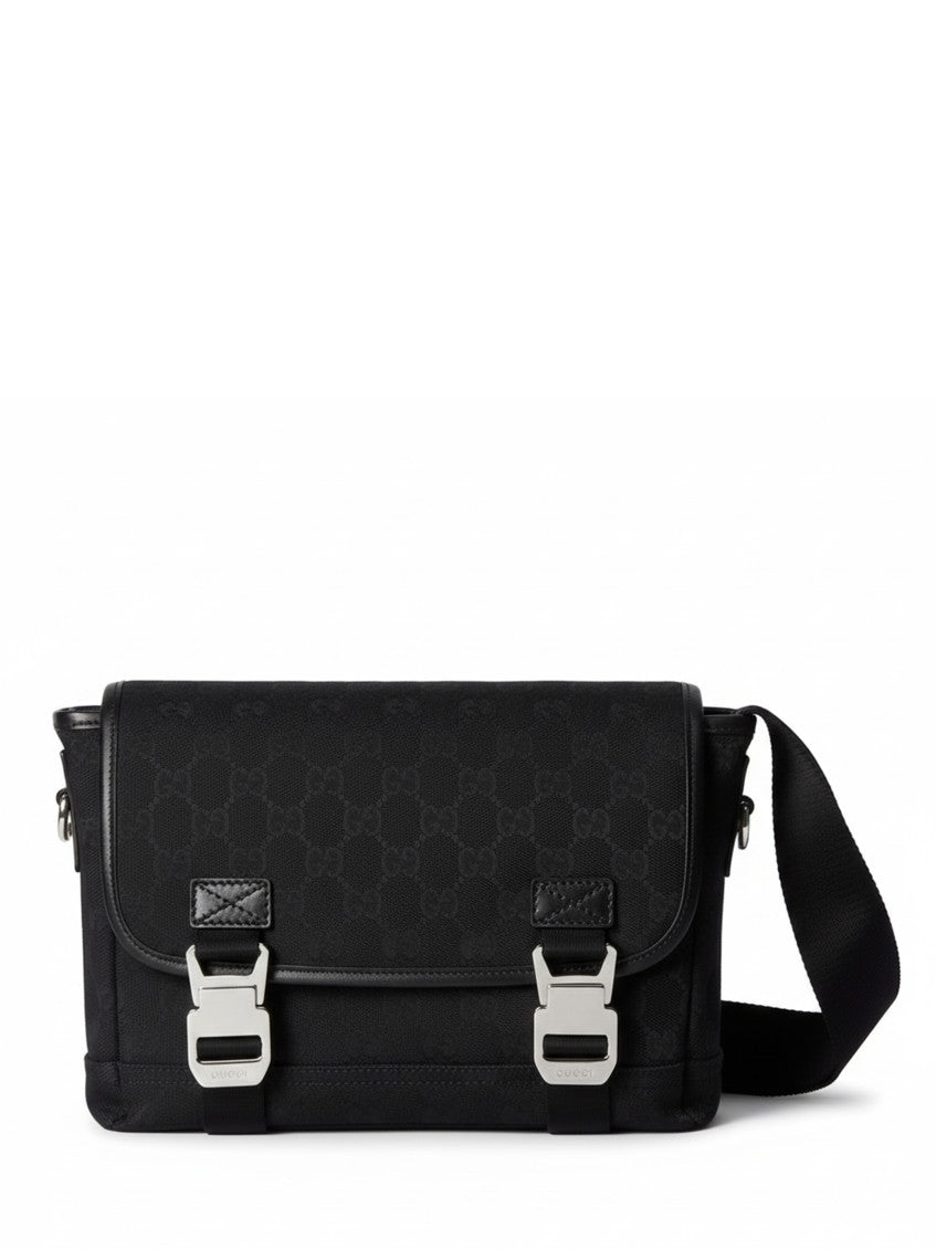 Black GG Small Crossbody Bag 1
