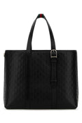 Black GG Emblem Large Tote 1