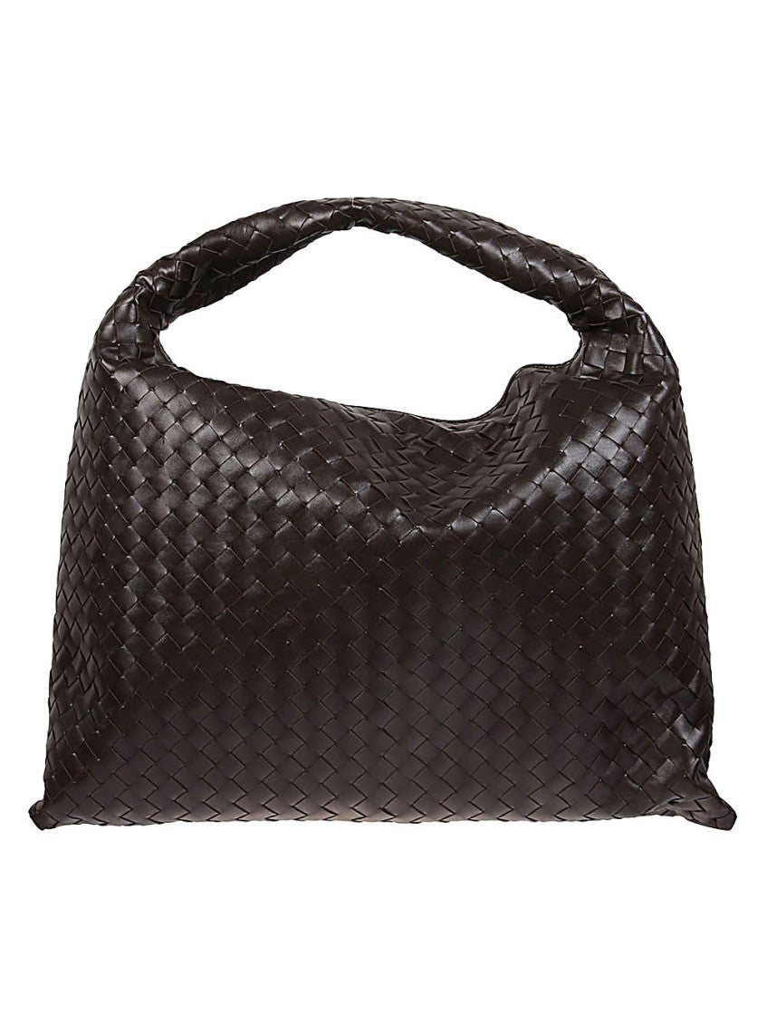 Brown Hop Large Leather Shoulder Bag 1