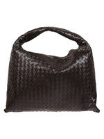 Brown Hop Large Leather Shoulder Bag 1