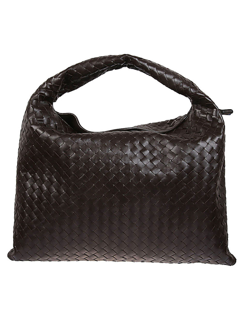 Brown Hop Large Leather Shoulder Bag 2