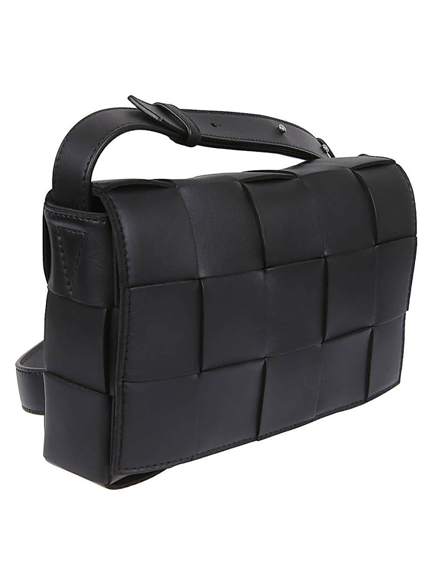 Black Cassette leather crossbody bag 3