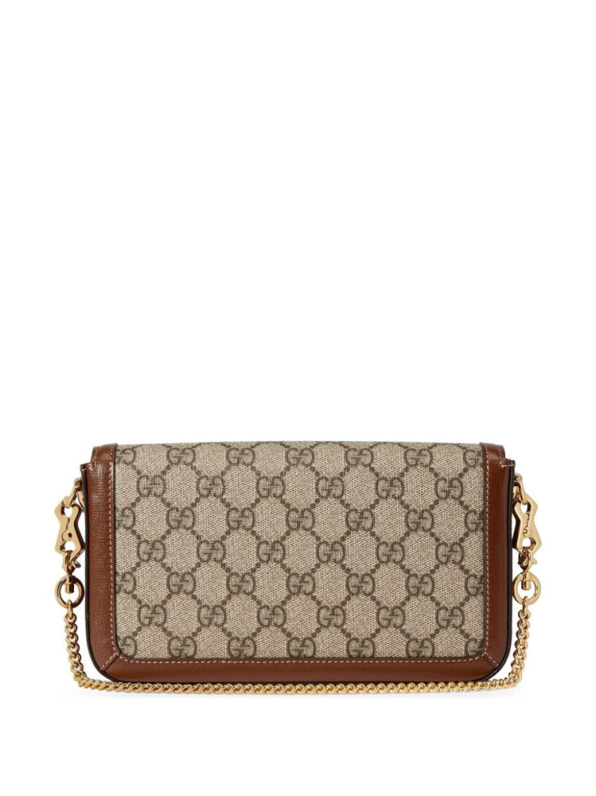 Brown Horsebit 1955 mini bag 6
