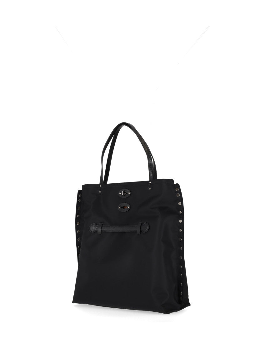 Black Saeta tote 3