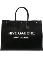 Black Rive Gauche tote bag 1