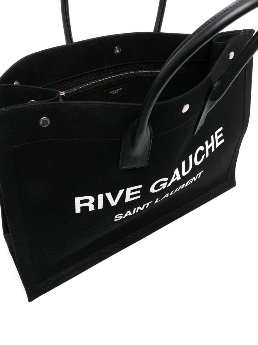 Black Rive Gauche tote bag 4