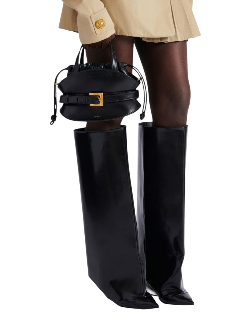 Black Shuffle Mini Satchel 5