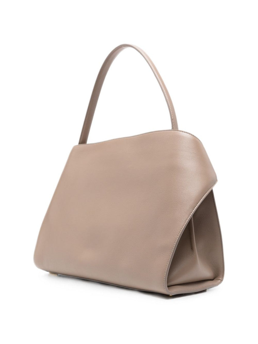 Beige Hug Medium Shoulder Bag 2