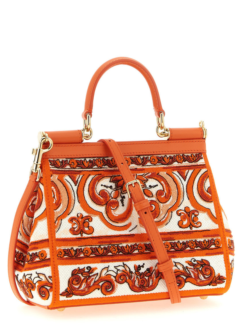 Orange Sicily Small Satchel 2
