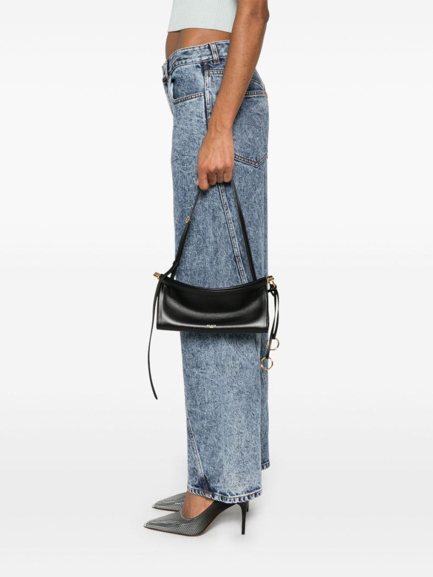 Black East West Small Shoulder Bag 2
