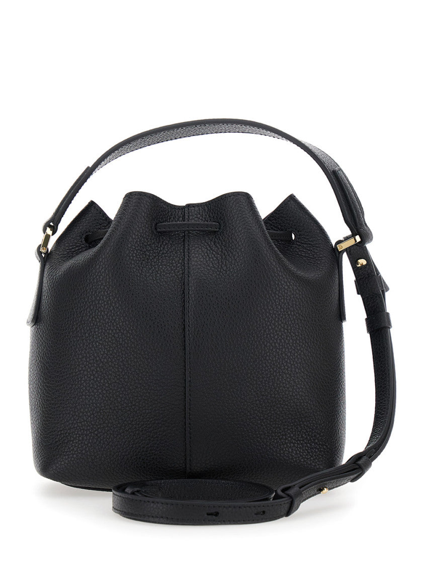 Black Multi-pocket bucket Bag 2