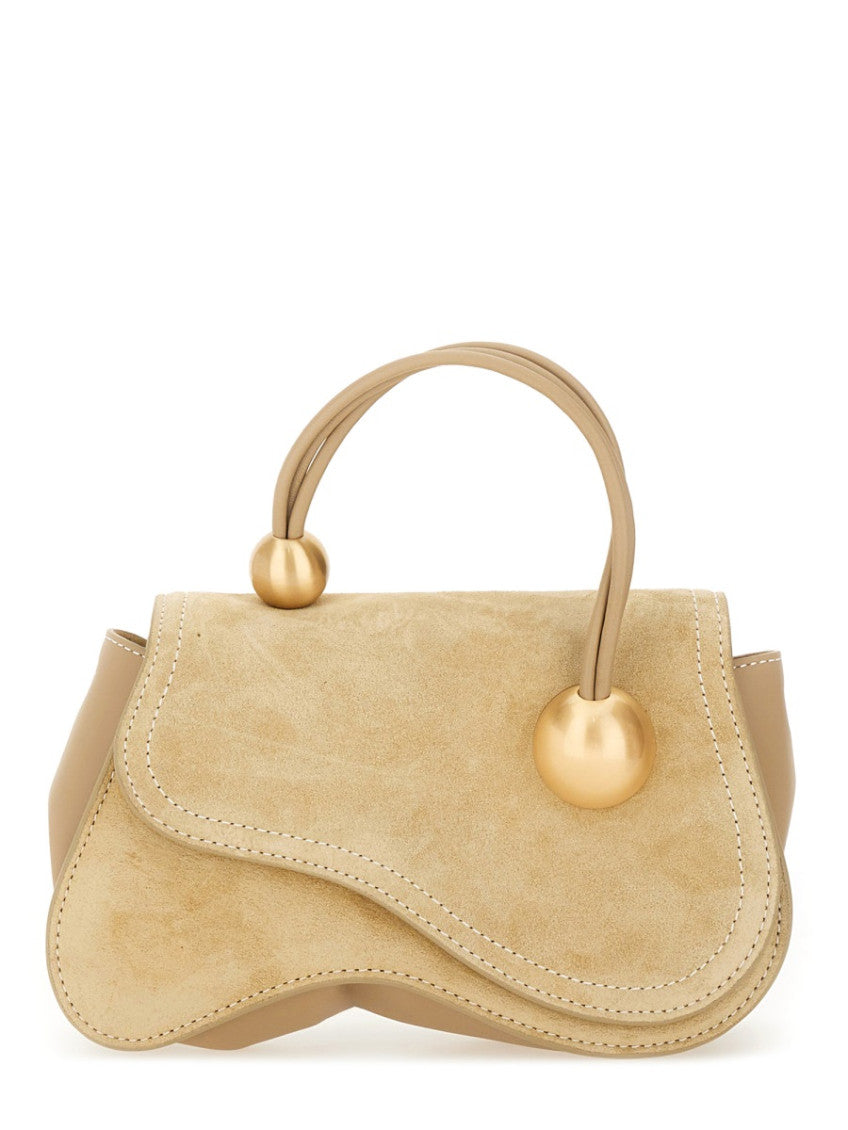 Beige Kazia Mini Satchel 1
