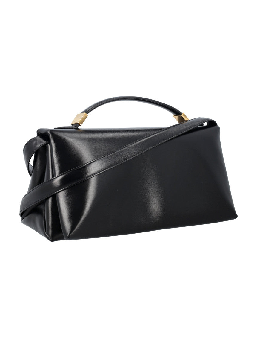 Black Primsa Top Handle Bag 2