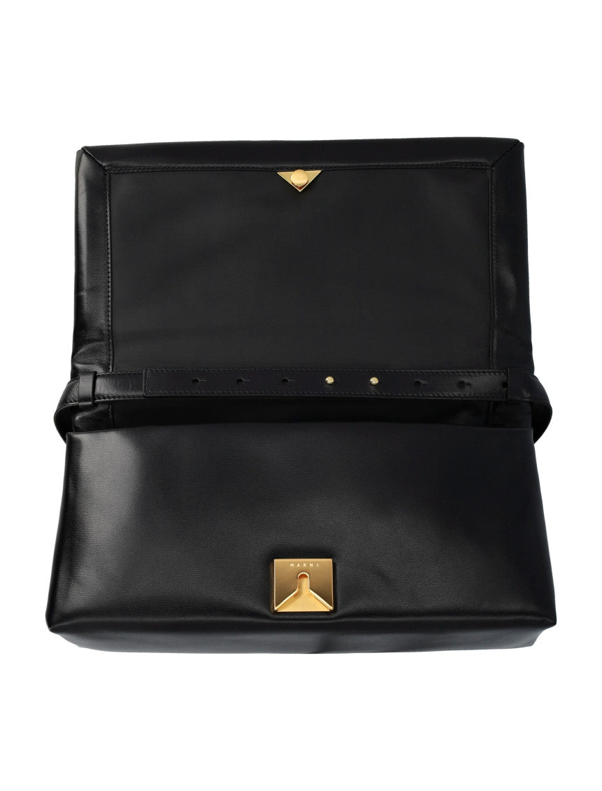 Black Primsa Top Handle Bag 5