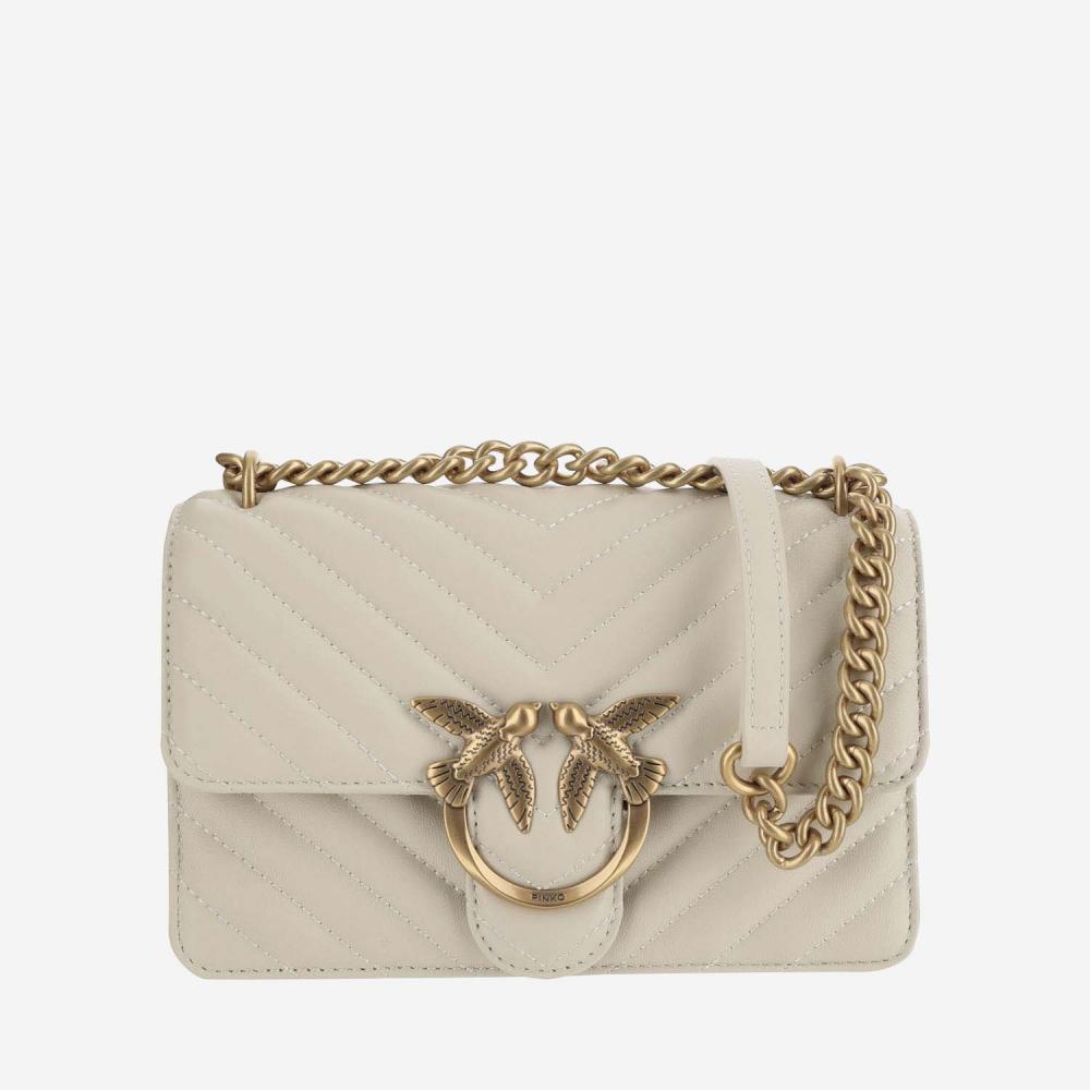 Beige BEIGE MINI LOVE ONE BAG 2