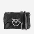 Black LOVE MINI PUFF BAG 1