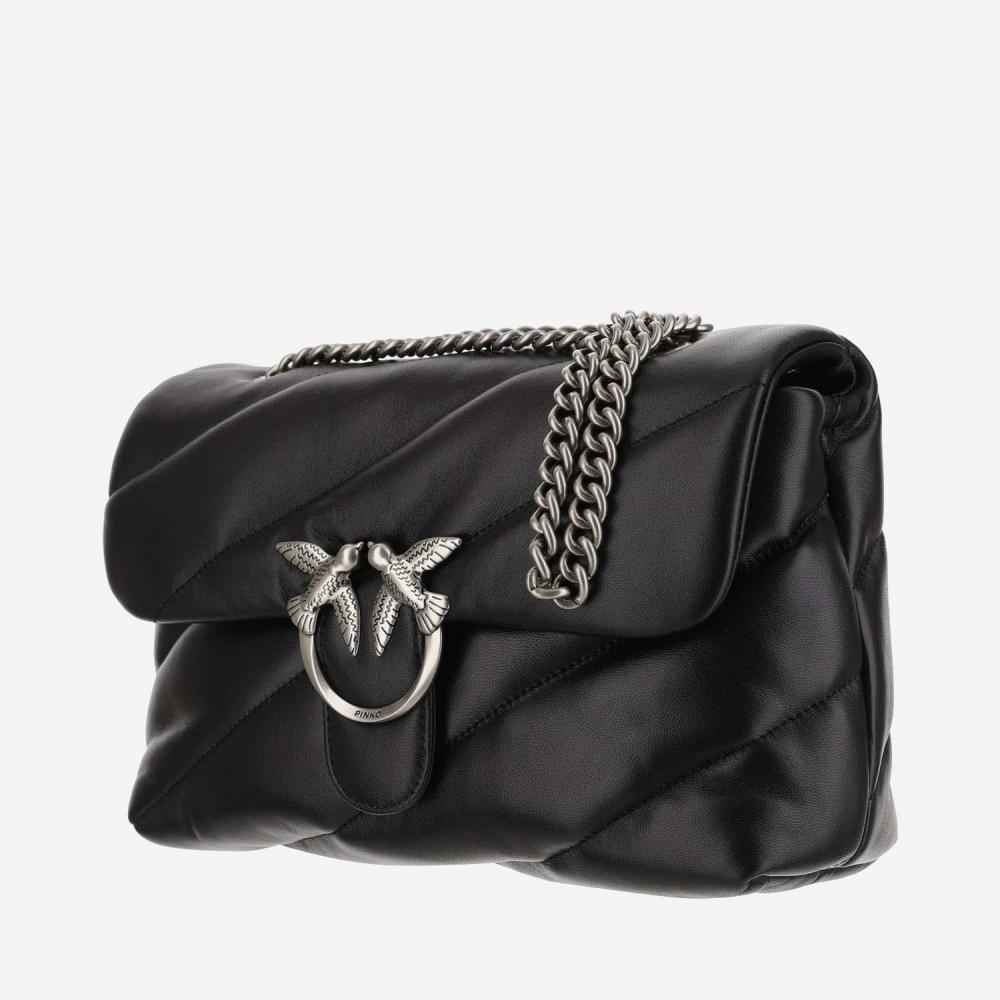 Black LOVE CLASSIC PUFF BAG 3