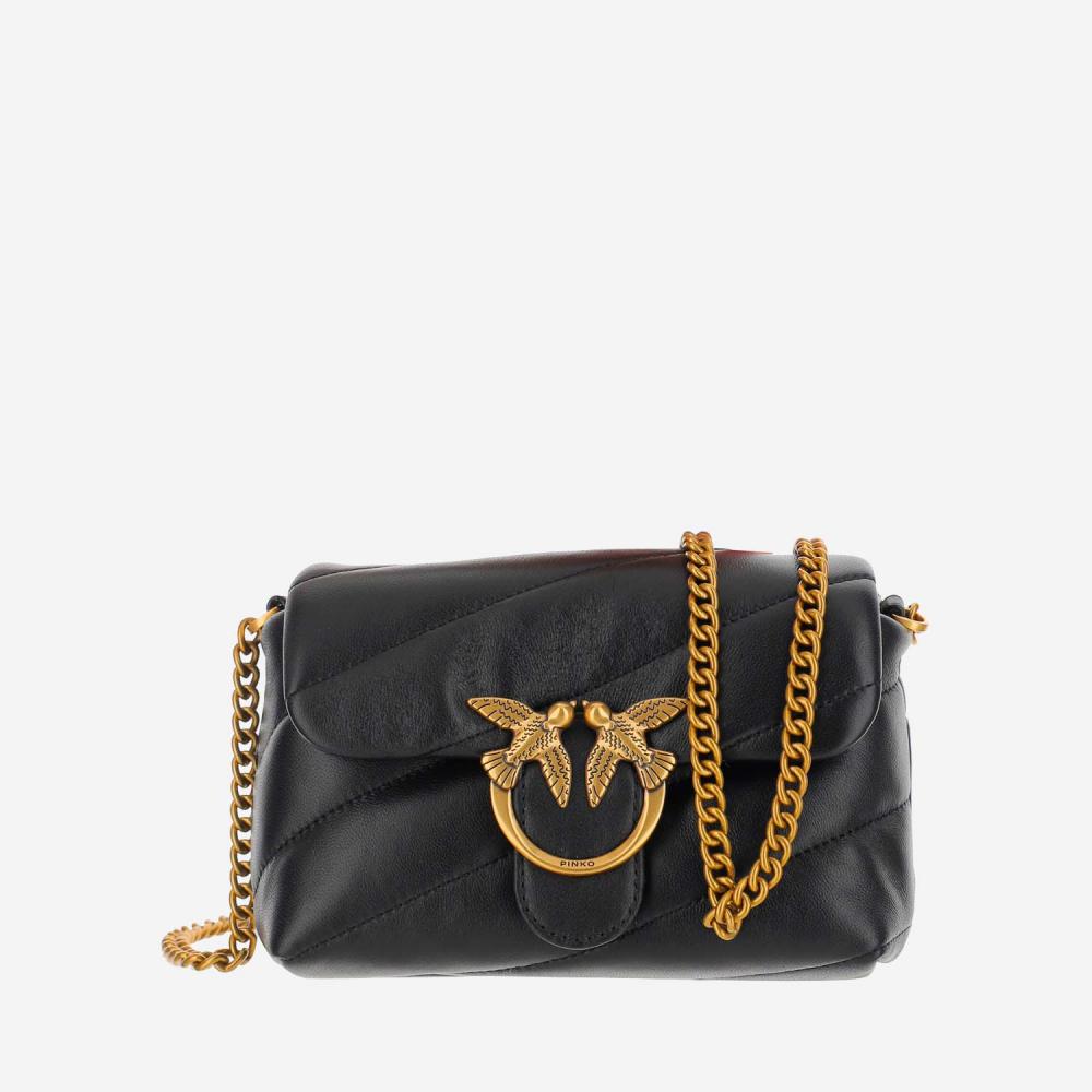 Black LOVE BABY PUFF BAG 2