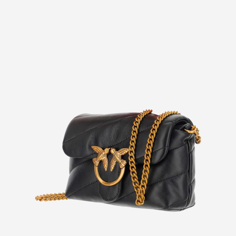 Black LOVE BABY PUFF BAG 3