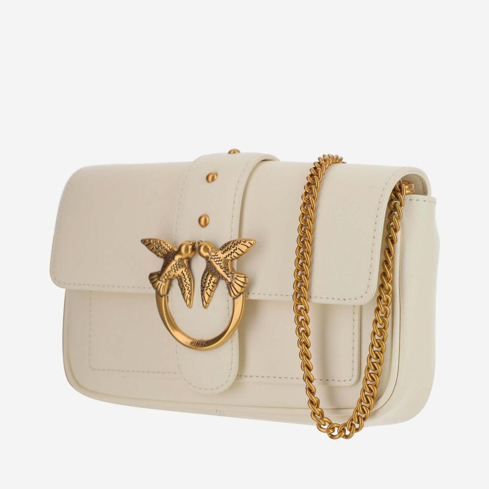 Beige LOVE ONE POCKET BAG 3