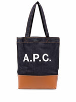 Brown Axel Cotton Shopping Bag 1
