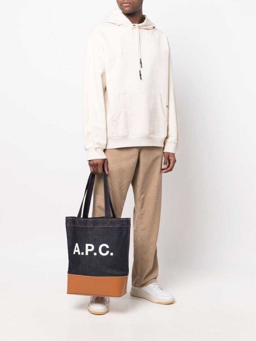 Brown Axel Cotton Shopping Bag 2