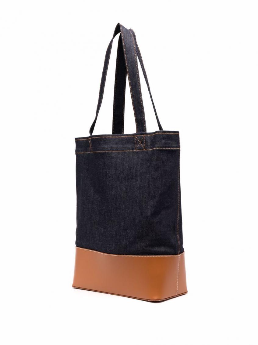Brown Axel Cotton Shopping Bag 5