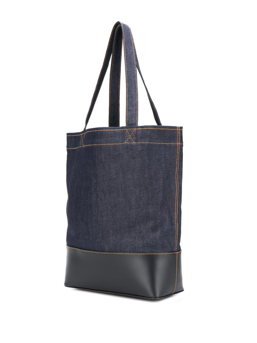 Blue Axel Cotton Shopping Bag 4