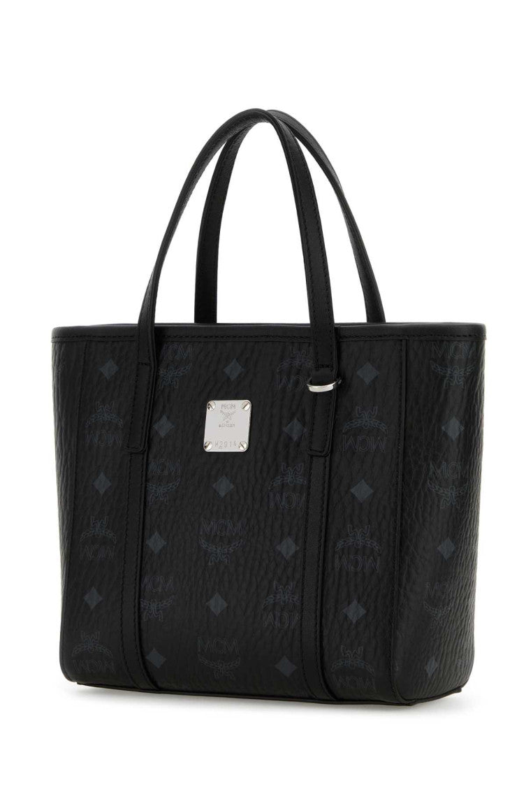 Black Tony Top Zip Mini Tote 2