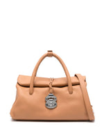 Brown Alma Centauro Satchel Bag 1