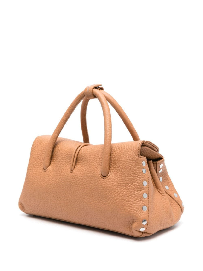 Brown Alma Centauro Satchel Bag 2